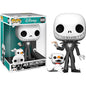 Funko Pop Disney Nightmare Before Christmas 809 Jack Skellington With Zero 25Cm TNBC