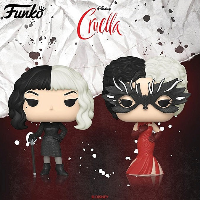 Funko Pop ! Disney Cruella - (1038) Cruella (Making Art) Vinyl Figure Crudelia