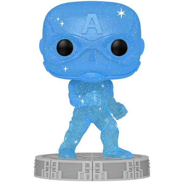 Funko Pop Infinity Saga Art Series 46 Captain America Marvel Vinyl-Actionfigur