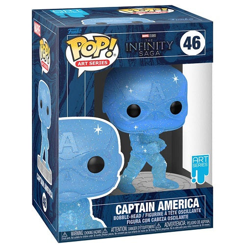 Funko Pop Infinity Saga Art Series 46 Captain America Marvel Vinyl-Actionfigur