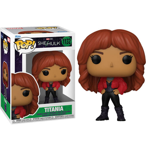 Funko Pop! Marvel Disney+ She-Hulk - Titania (1132) Mädchen Film Vinyl Figur 9cm
