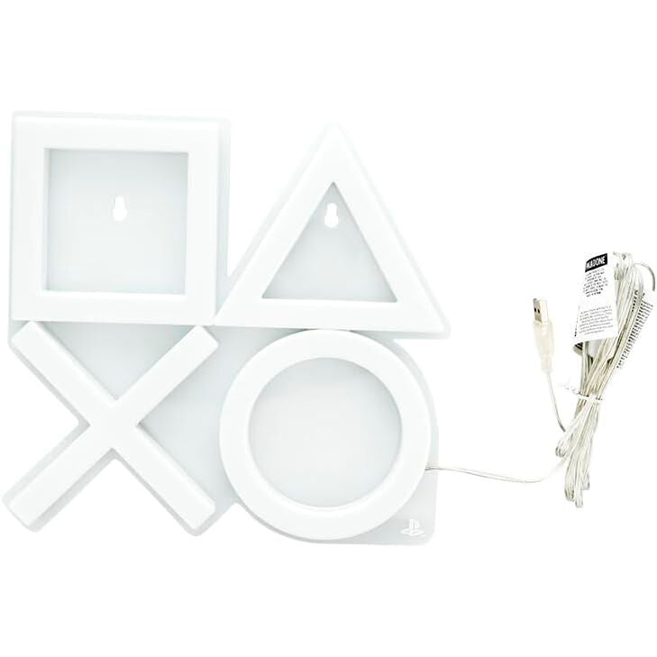Paladone Wandleuchte Playstation LED Neon Light Offizielles Sony PS4 PS5 Wandlicht