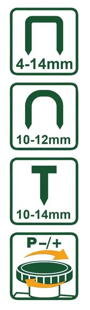 Graffatrice Manuale Universale 3in1 – Punti da 4 a 14 mm Jadever