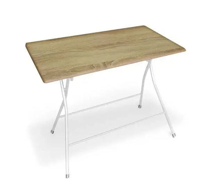 Tavolo pieghevole 120x80x75 cm richiudibile struttura acciaio Bingo