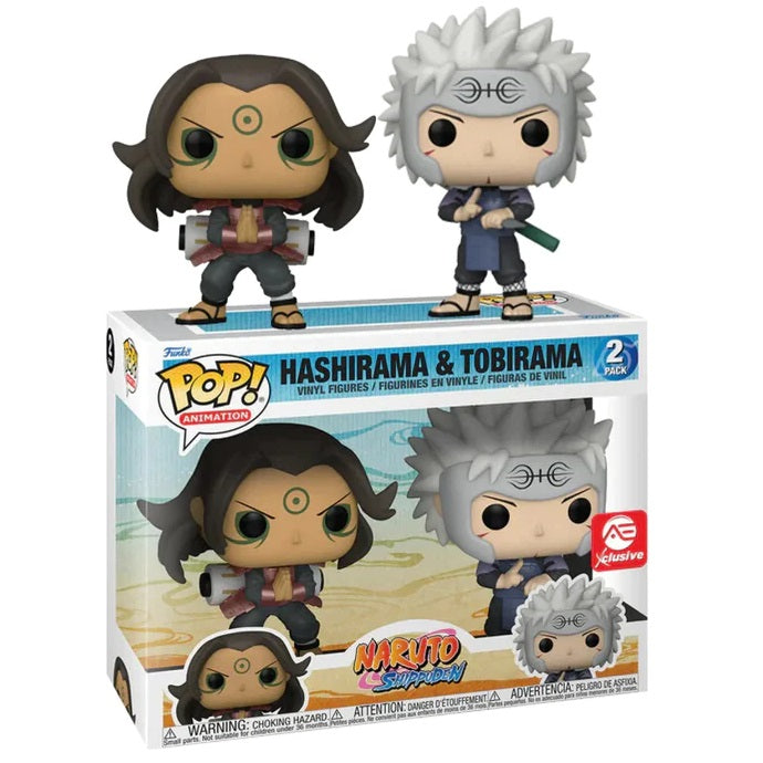 Funko Pop ! Animation Naruto Shippuden 2 Pack Hashirama & Tobirama Exclusive 9Cm