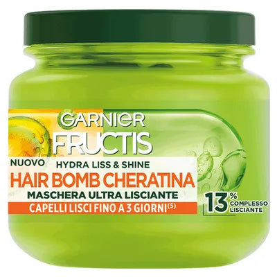 FRUCTIS HYDRA LISS & SHINE MASCHERA PER CAPELLI 320 ML