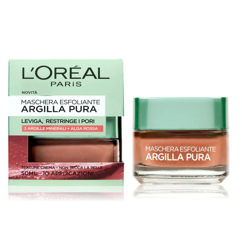 L'OREAL ARGILLA PURA MASCHERA ESFOLIANTE VISO 50 ML