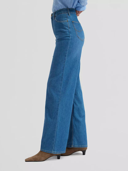 Lee Stella Wide Leg Jean Donna 112376789 Dye Star Blu