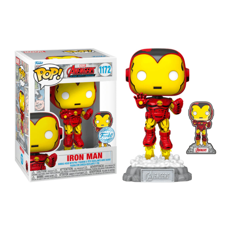 Funko Pop! Marvel Avengers – (1172) Iron Man Special Edition Vinyl-Figur 9 cm