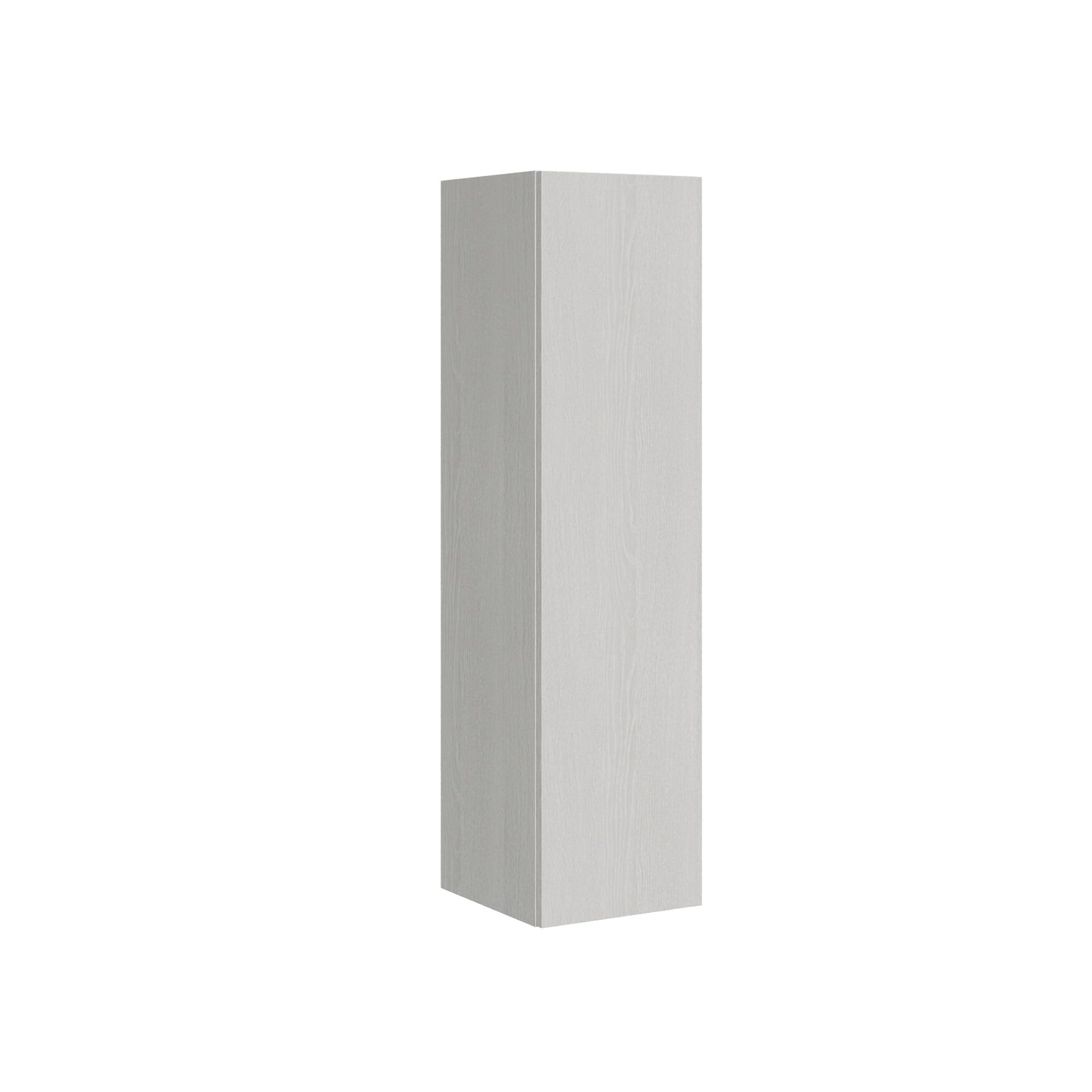 Vertikaler Hängeschrank B.40 H.133,6-173,6 T.39,2 li-re in verschiedenen Ausführungen