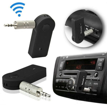 Empfänger Adapter Klinke 3.5mm Aux Bluetooth Freisprecheinrichtung Kfz-Stereo-Audio
