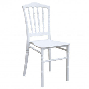 Sedia impilabile Trudy In polipropilene bianco - Dimensioni: 40 x 39 x 92 cm