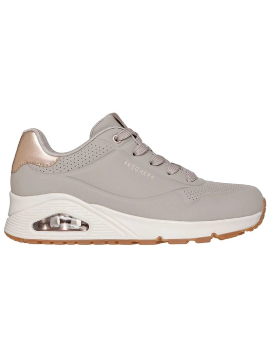 Skechers scarpa sneakers da donna Uno Golden Air 177094/TPE tortora