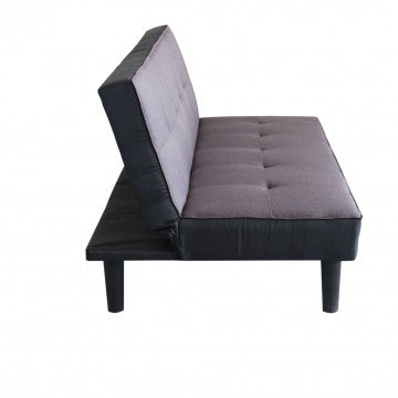 Modernes Schlafsofa Alvin mit Metall- und Holzrahmen