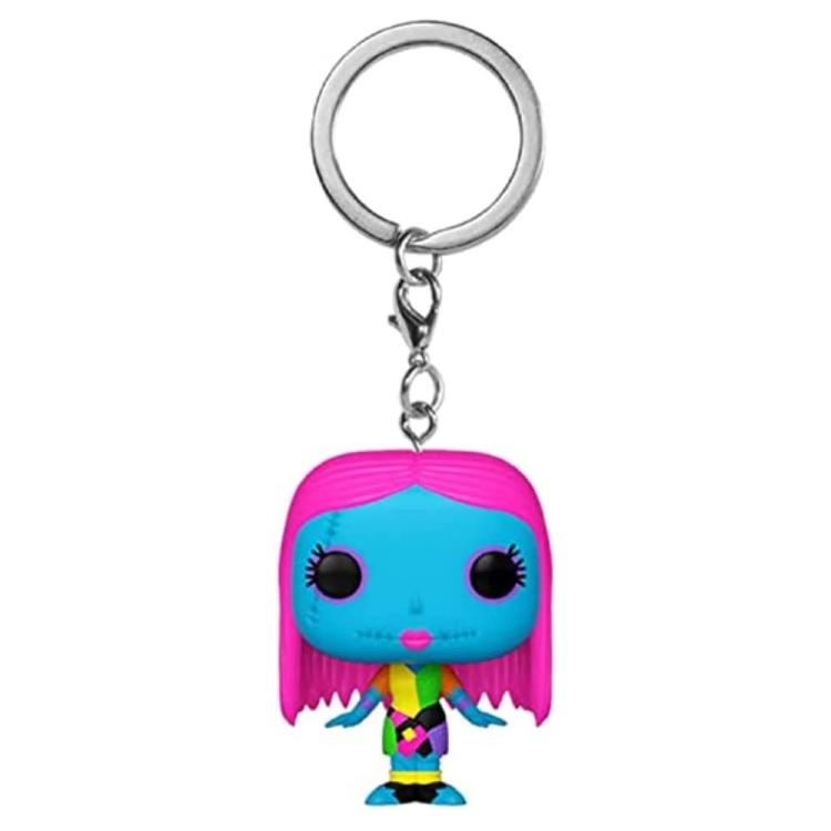 Funko Pop! Keychain Disney - Nightmare Before Xmas Blacklight Sally Keychain