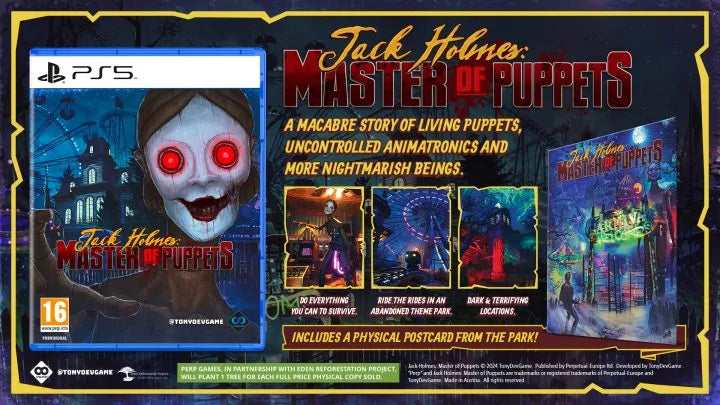 Jack Holmes Master Of Puppets PS5 Videospiel Playstation 5 Spiel EU ITA Neu