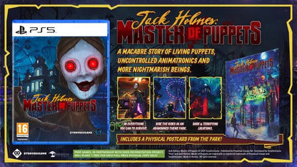 Jack Holmes Master Of Puppets PS5 Videospiel Playstation 5 Spiel EU ITA Neu