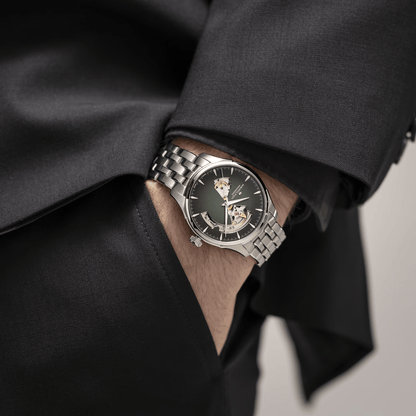 Hamilton Jazzmaster H32675160 – scheletrato automatico verde in acciaio