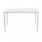 Self-Leveling Table White, Rectangular Shape, 80x120x76cm, Painted Steel