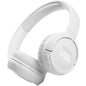 JBL Tune 510BT Bluetooth On-Ear Faltkopfhörer mit Mikrofon Weiß Wiederaufladbar