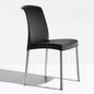 Scab Jenny Chair - Anodized Aluminum and Stackable Technopolymer