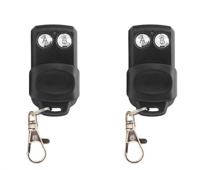 Kit Ricevitore Relè+ 2 Telecomandi Universale Radiocomando 433Mhz Cancelli Luci