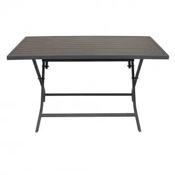 Klapptisch Aluminium Alabama 70 x 130