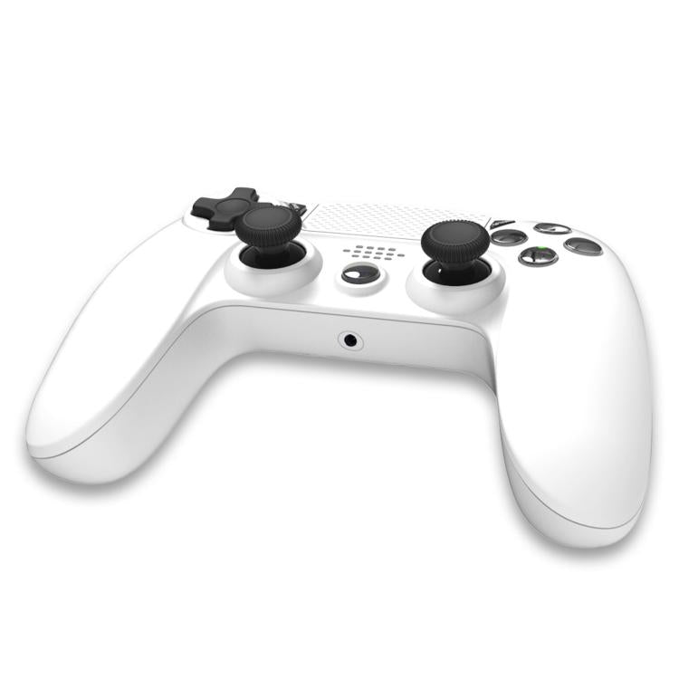 Freaks Controller PS4 Wireless mit beleuchteten Tasten Gamepad kabellos Weiß