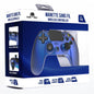 Freaks Controller PS4 Wireless with Illuminated Buttons Wireless Gamepad (Blue)
