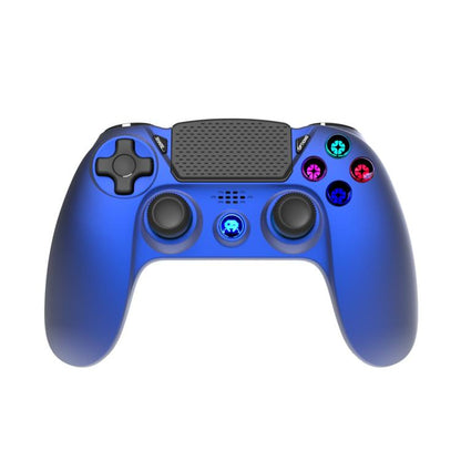 Freaks Controller PS4 Wireless mit beleuchteten Tasten, kabelloses Gamepad (Blau)