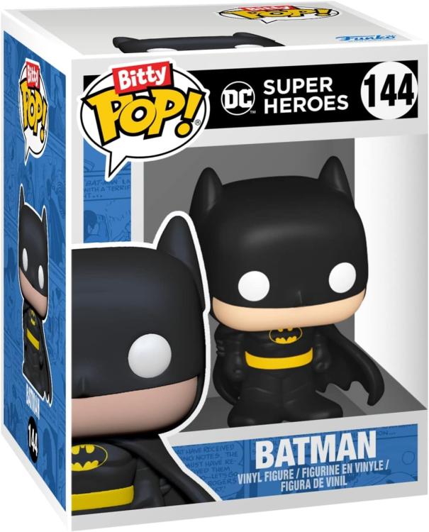 Funko Bitty Pop! DC Comics 4er-Pack – The Joker/Batman/Batgirl + Überraschungsfigur