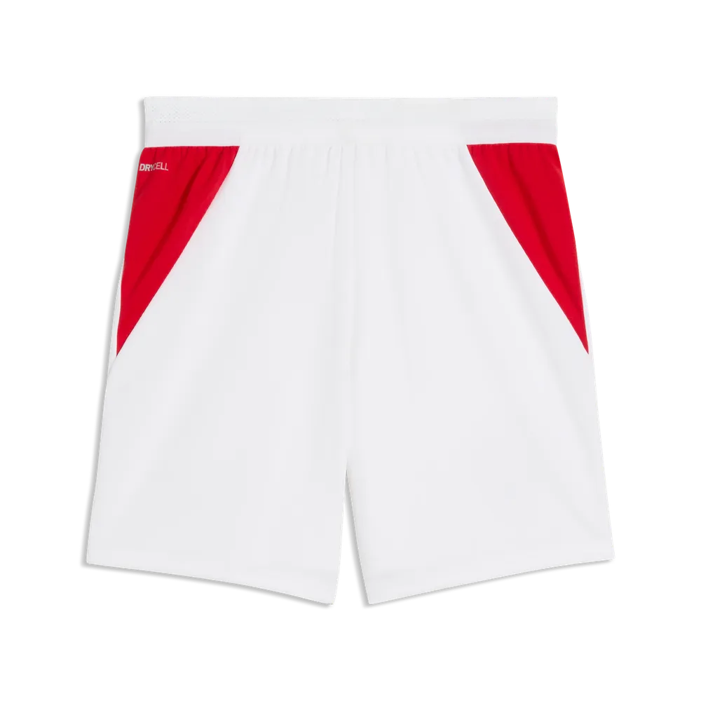 Puma ACM Shorts Replica 784150-02 – Pantaloncino Junior Calcio Milan Away Bianco 5-16 Anni