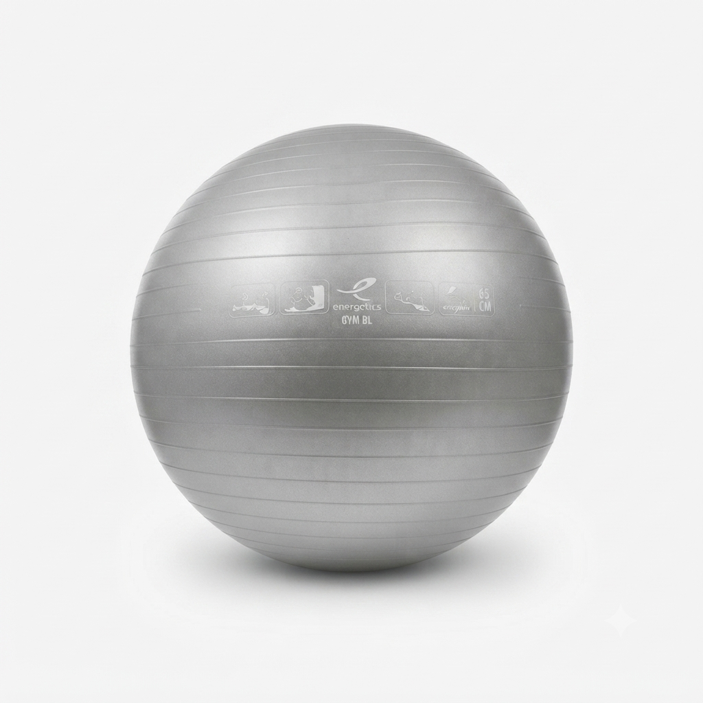 Energetics FITBALL 65cm Diameter Ball 145063-869 Silver
