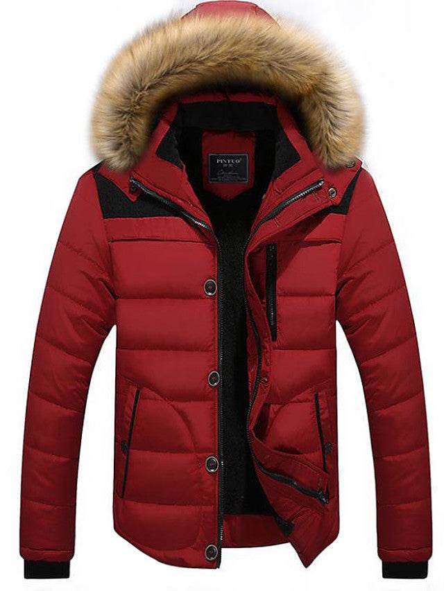Giubbotto Parka Tinta unita Cotone