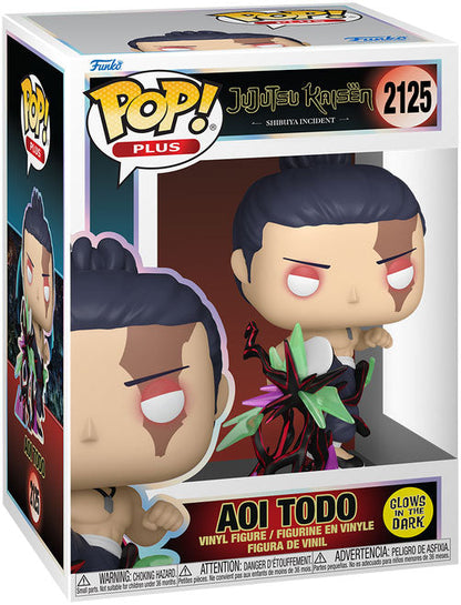 Funko Pop ! Plus - Jujutsu Kaisen (2125) Aoi Todo (Kick) Glow Vinyl 9cm
