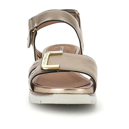 Stonefly ELODY 24 223658-I89 – Sandalo Donna Pelle Laminata Oro Blusoft®