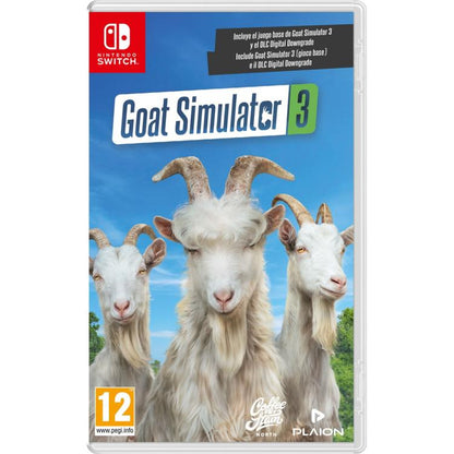 Goat Simulator 3 Nintendo Switch (+ Digital Downgrade DLC) Deutsch Spiel Neu