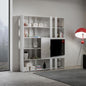 Multifunctional TV Stand Bookshelf Kato 178x204x36 cm