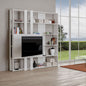 Multifunctional TV Stand Bookshelf Kato 178x204x36 cm