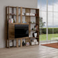 Multifunctional TV Stand Bookshelf Kato 178x204x36 cm