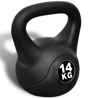 Kettlebell Kurzhantel Gewicht Hanteln PVC Ghiria für Fitnessstudio Crossfit Fitness MMA -14Kg