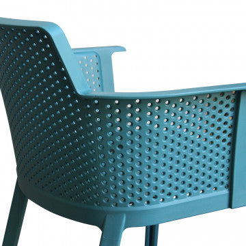 Poltrona Cathy - Poltrona impilabile in polipropilene - Dimensioni: 60x58x76.5cm
