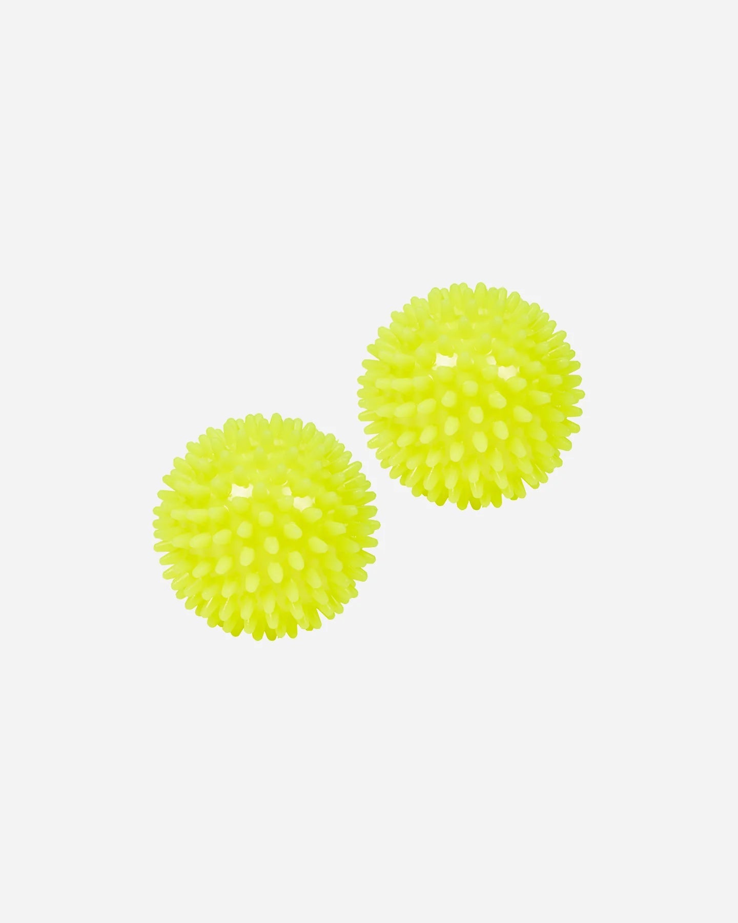 Energetics Coppia di sfere da 6cm per il massaggio Knobbed Balls 107305-172 giallo