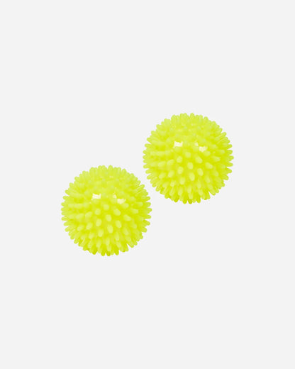 Energetics Coppia di sfere da 6cm per il massaggio Knobbed Balls 107305-172 giallo