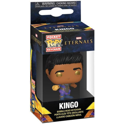 Funko Pop! Keychain Marvel - The Eternals (Kingo) Schlüsselanhänger Disney Plus Serie