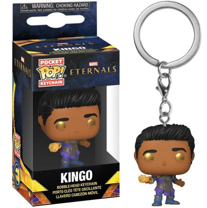 Funko Pop! Keychain Marvel - The Eternals (Kingo) Schlüsselanhänger Disney Plus Serie