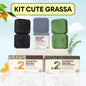 Oily Scalp Kit - Solid Shampoo and Conditioner