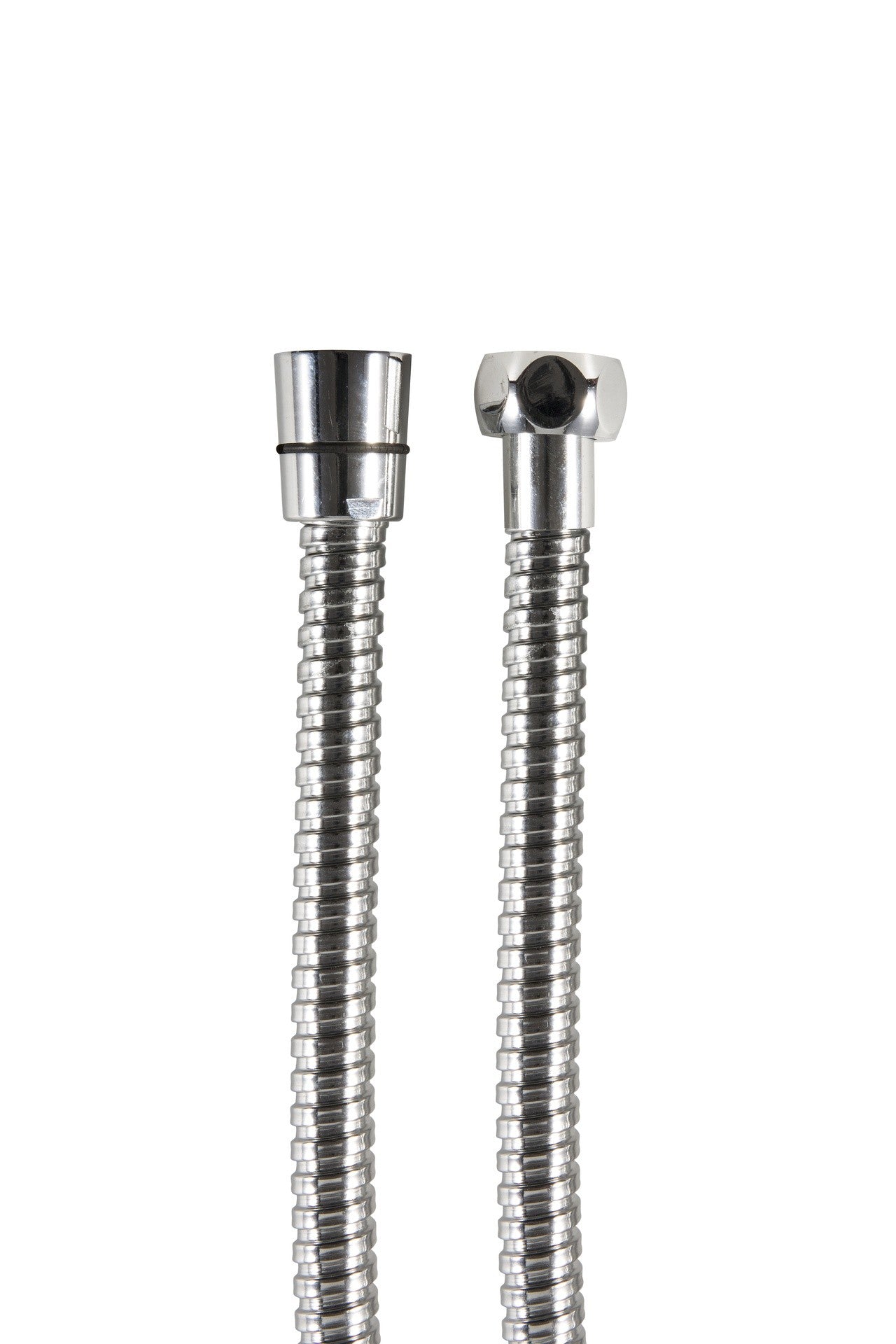 Kit doccia rotondo con soffione e braccio cromato diam. 20