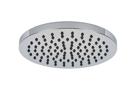 Kit doccia rotondo con soffione e braccio cromato diam. 20