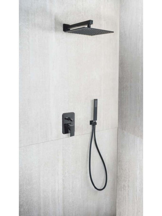 Kit Restyling Doccia Quadro nero opaco quadrato metaform